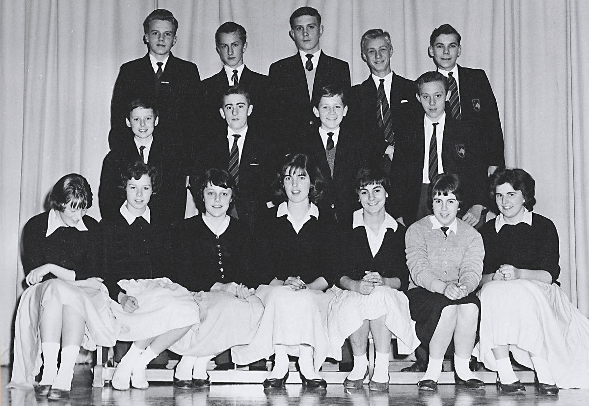 Class 5J in 1960/1 (Form Master George Hook)